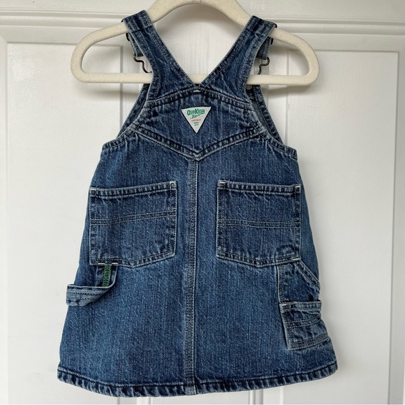 •OSH KOSH• Classic Denim Skirtall - Size 18 Months - Picture 5 of 9